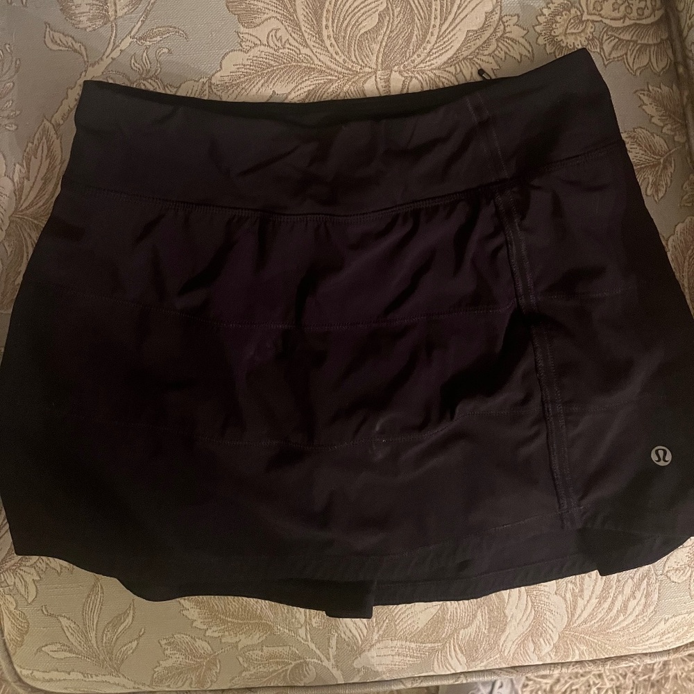 Lululemon Black Tennis Skirt (with shorts)